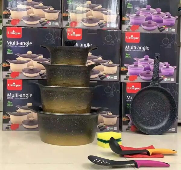 Chef-Essential Elite 5-Piece High-Performance Cookware Set