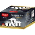 Steel-Prime Elite 3-Piece Professional Stainless Steel Set