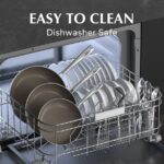 3-Piece "Eco-Crystal" Ceramic Skillet Set