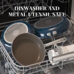 3-Piece "Eco-Crystal" Ceramic Skillet Set