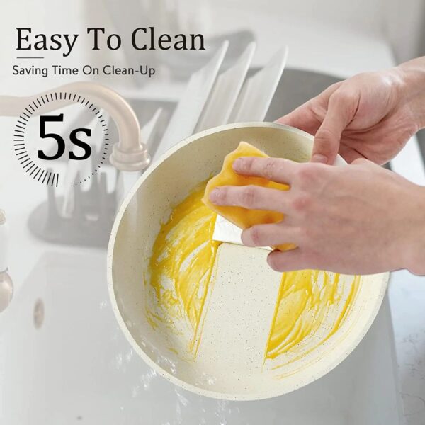 11-Piece "Space-Sync" Modular Ceramic Cookware Set