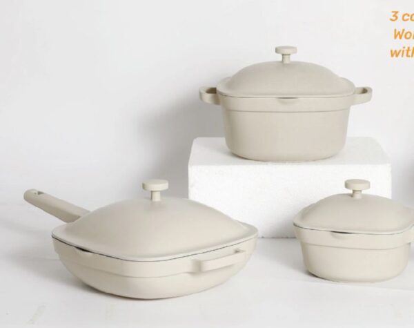 Delicious Classic 10-Piece Enameled Cast-Alloy Cookware Set