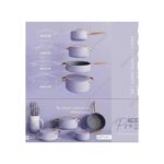 UCC LIFE 7-Piece "Press Series" Professional Luxury Cookware Set