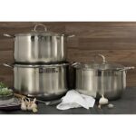 Hoffavorer 3-Piece Extra-Large "Germany Series" Stainless Steel Party Set