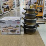 Vmigo 10-Piece Nano Granite Professional Cookware Set