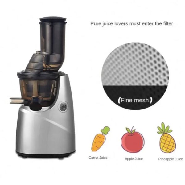 Arshia Professional 200W Cold-Press Slow Juicer