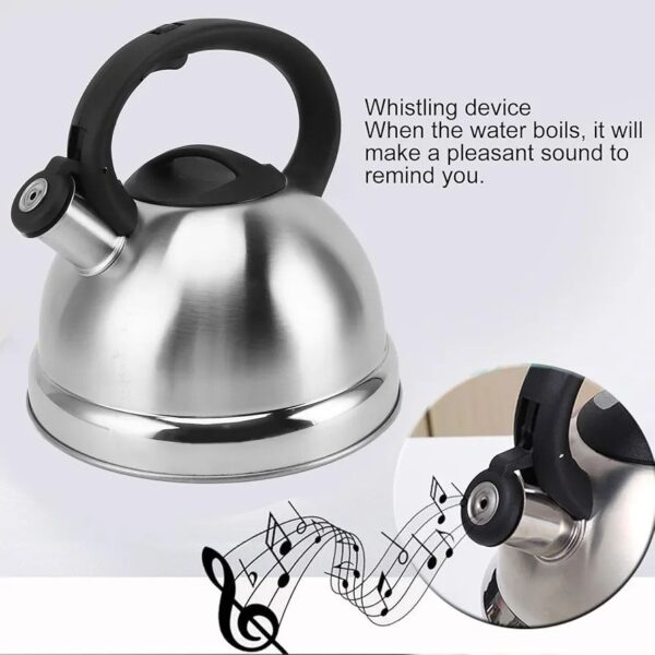 Fire Safe Professional Whistling Stainless Steel Kettle