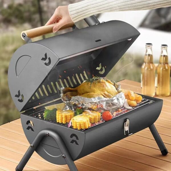 Portable Foldable Charcoal BBQ Set