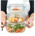 3-Piece Borosilicate Bowl Set