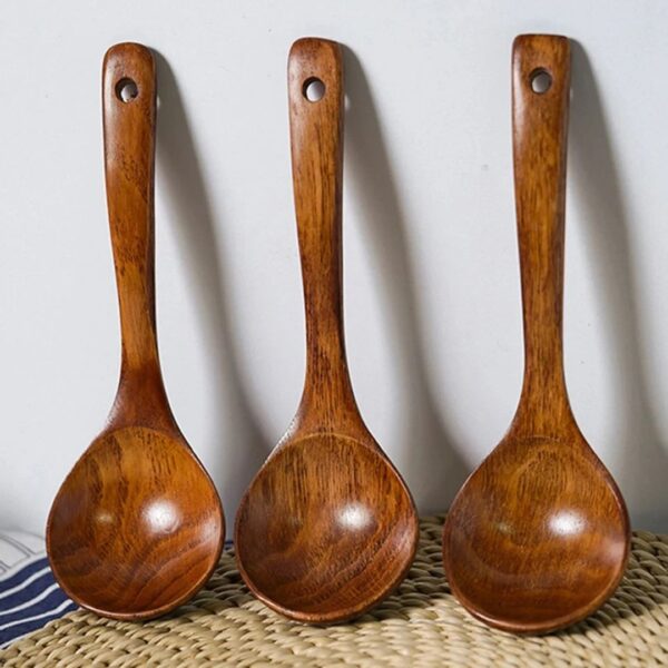 Professional Wooden Soup Ladle