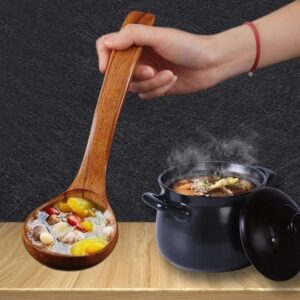 Professional Wooden Soup Ladle