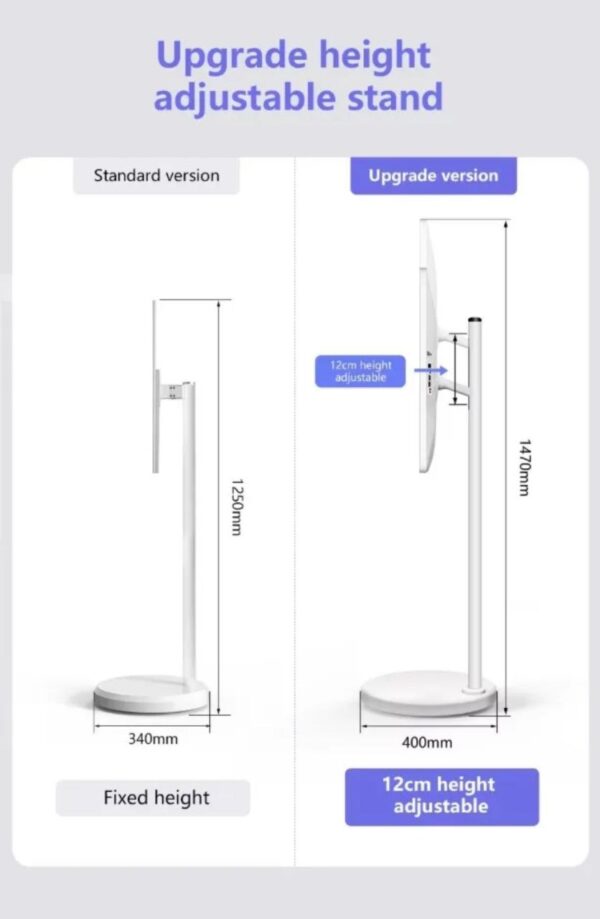 24" Portable Touchscreen Android Smart TV