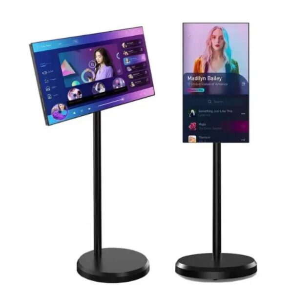 24" Portable Touchscreen Android Smart TV