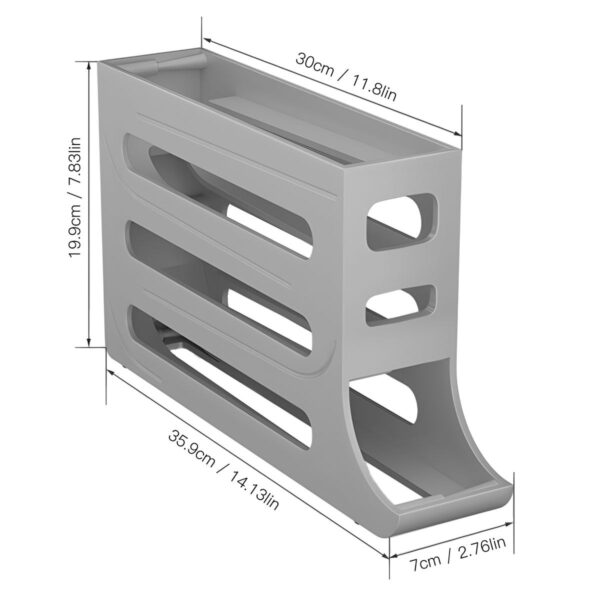 2-Tier Plastic Egg Dispenser