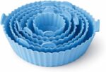 6-Piece Silicone Air Fryer Liner Set