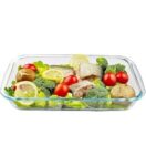 Borosilicate Glass Casserole Bowl with Lid
