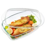 Borosilicate Glass Casserole Bowl with Lid