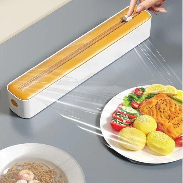 Slide-Cut Professional Magnetic Foil & Wrap Dispenser