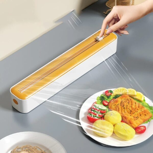 Slide-Cut Professional Magnetic Foil & Wrap Dispenser