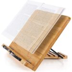Adjustable Bamboo Book Stand
