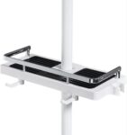 Drill-Free Shower Rod Mount Caddy