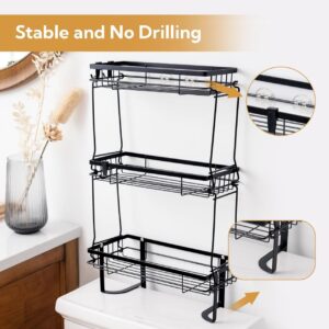 3-Tier Anti-Rust Over-the-Toilet Storage Rack