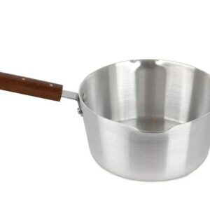 Elite Stainless Steel Banku Pan (Wooden Handle)medium