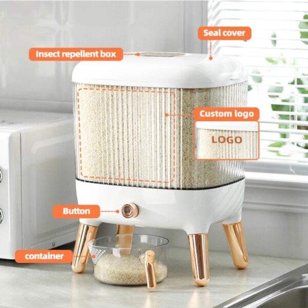 10kg/22L One-Touch Food Dispenser