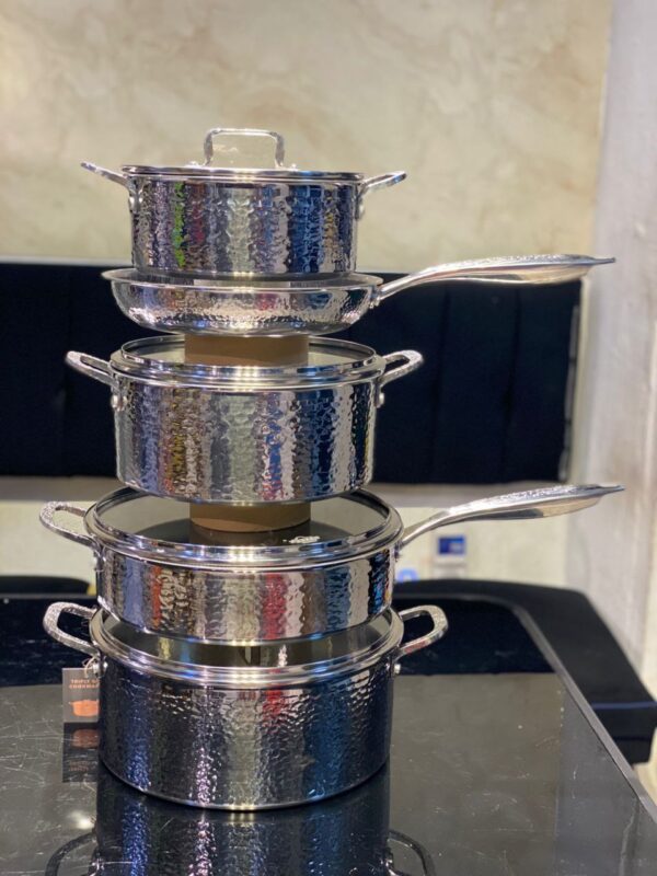 Uakeen Germany Honeycomb Cookware Set