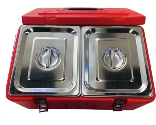 40L 2-Compartment Professional Thermal Barrel