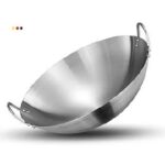 50cm Professional Stainless Steel Wok