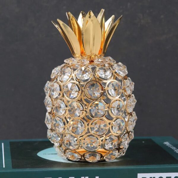 Crystal & Rhinestone Pineapple Artistry