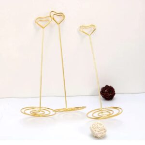 Professional Heart-Shaped Wire Display Holder