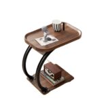 C-Shaped Multi-Functional Side Table