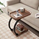 C-Shaped Multi-Functional Side Table