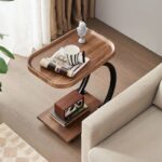 C-Shaped Multi-Functional Side Table