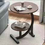 2-Tier C-Shaped Side Table