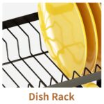 3-Tier Gold & Black Dish Gallery