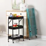 3-Tier Rolling Utility Storage Trolley