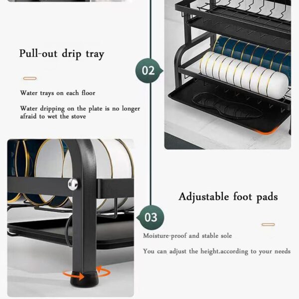 3-Tier Multi-Level Dish Gallery