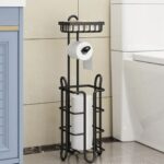 Toilet Roll Station with Phone Tray