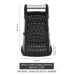 Multi-Blade Professional 4-Sided Handheld Box Grater