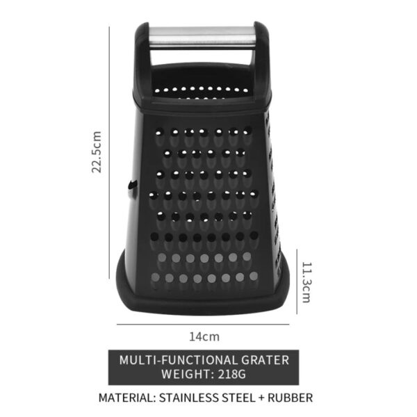 Multi-Blade Professional 4-Sided Handheld Box Grater