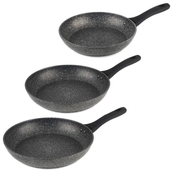 3-Piece Forged Aluminum Professional Pan Set
