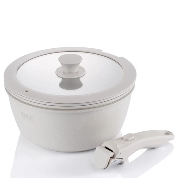 RA Marble-Chef 3-Piece Ceramic Non-Stick Cookware Set