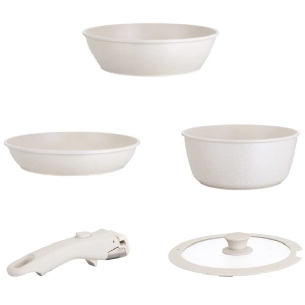 RA Marble-Chef 3-Piece Ceramic Non-Stick Cookware Set