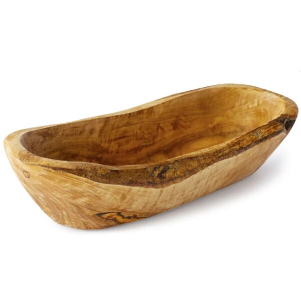 Hand-Carved Deep Teak Wood Professional Bowl
