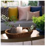 Hand-Carved Deep Teak Wood Professional Bowl