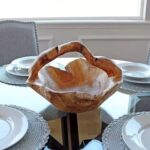 Hand-Carved Big Artisan Wood Basket