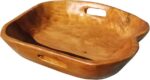 Hand-Carved Reclaimed Wood Farmhouse Tray